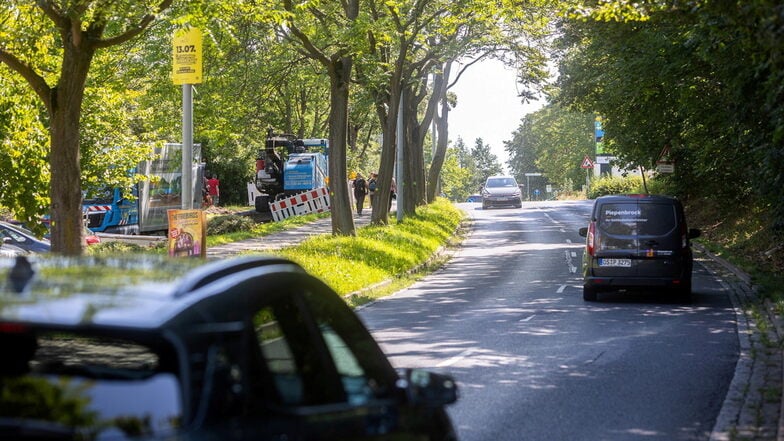 Struppener Straße in Pirna wird in Kürze voll gesperrt