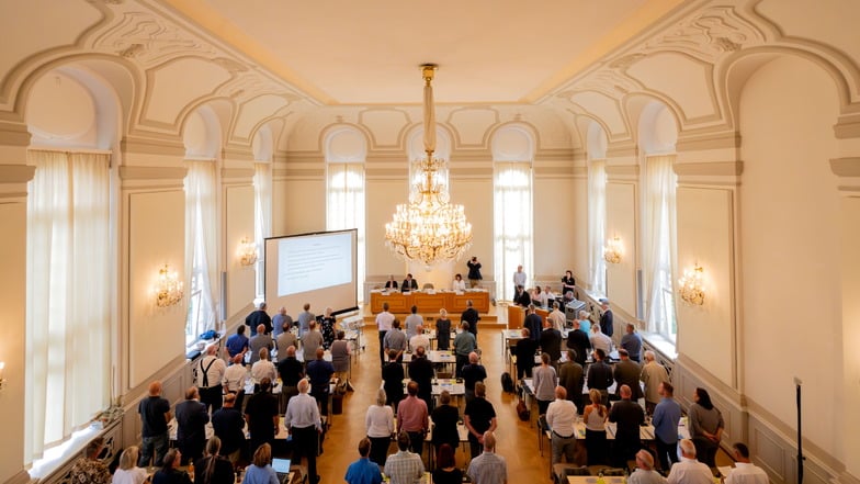 Am 19. August 2024 kam der neue Kreistag Bautzen zu seiner ersten Sitzung im Bautzener Landratsamt zusammen.