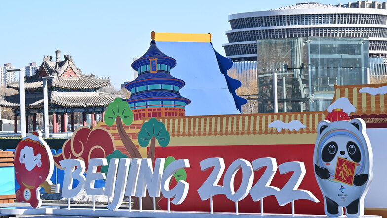 Die Olympischen Winterspiele in Peking finden vom 4.-20.02.2022 unter strengen Corona-Auflagen statt.
