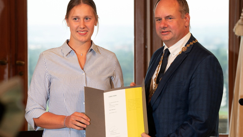 Einen weiteren Sonderpreis erhielt Ruderin Katja Fuhrmann vom Laubegaster Ruderverein.