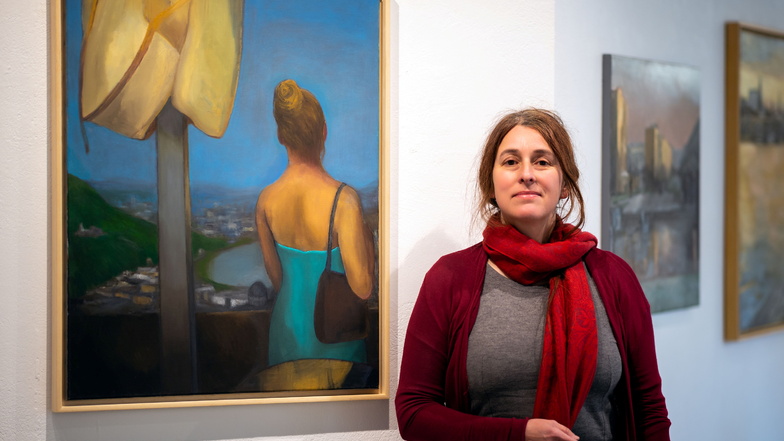 Neue Ausstellung in der Galerie Budissin: Die Künstlerin Gabi Keil kommt mit ihren Landschaften in Öl nach Bautzen. Ihre Werke werfen einen Blick auf das unaufgeregte Alltägliche.