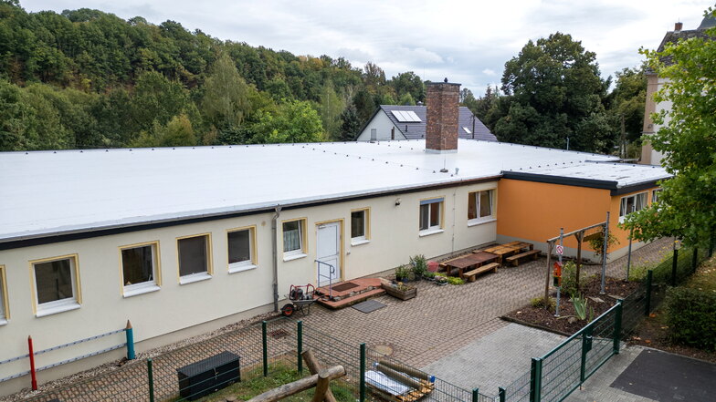 Nach drei Monaten können die Striegiszwerge wieder in ihre Kita zurückziehen. Unter anderem wurde das Dach neu gemacht.