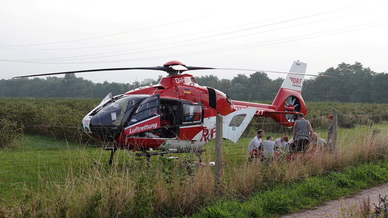 Coswig: Motorradfahrer nach Unfall im Krankenhaus verstorben