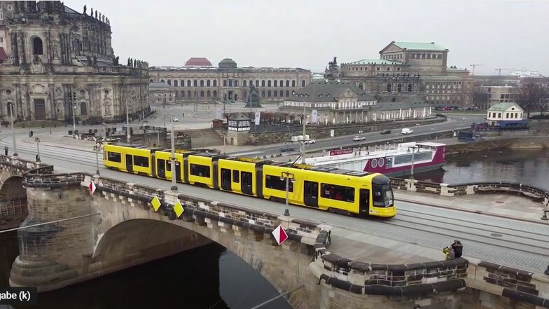 Filmpremiere: Neue Dresdner Straßenbahn beim Bau und in Fahrt
