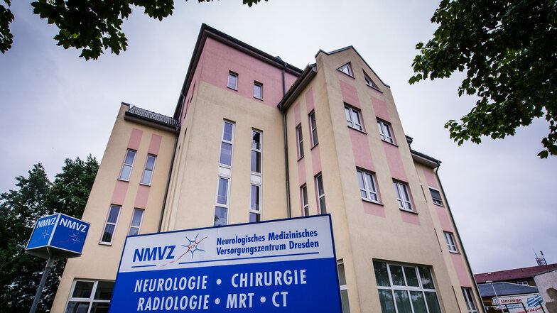 Das Gebäude des Neurologischen Medizinischen Versorgungszentrum Dresden.