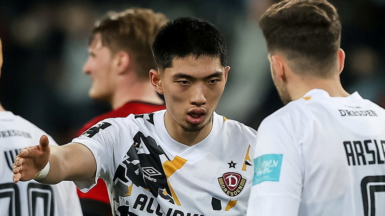 Am Montag spielte Kyu-Hyun Park mit Dynamo noch in der 3. Liga gegen Ingolstadt, am Dienstag reiste er zu Südkoreas U22-Nationalmannschaft.