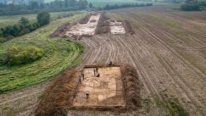 Vorburgen und Gräber der Königspfalz Helfta entdeckt