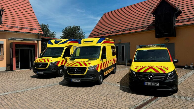 Neue Rettungsfahrzeuge für den Landkreis Bautzen