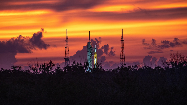 Die Mission Artemis 1 soll am Montagnachmittag in Cape Canaveral starten. Diesmal noch unbemannt als letzter Test.