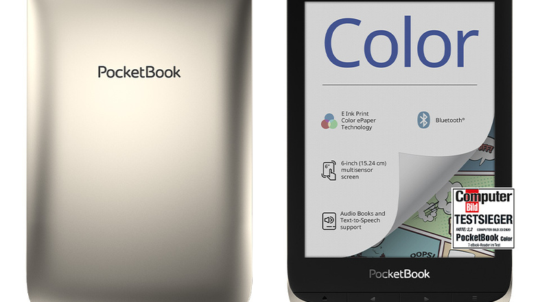 Der PocketBook Color könnte das perfekte Geschenk zu Weihnachten werden.
