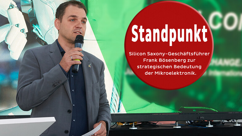 Frank Bösenberg, Geschäftsführer des Branchenverbandes Silicon Saxony e.V.