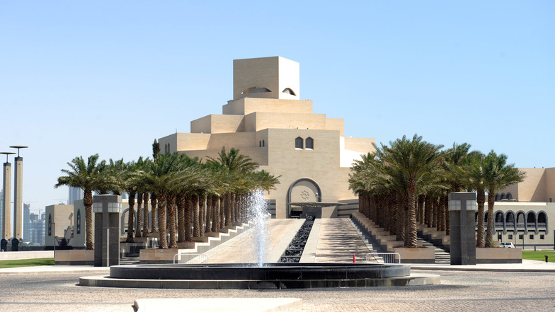 Katar, Doha: Das Museum für Islamische Kunst des chinesisch-amerikanischen Architekten Ieoh Ming Pei.