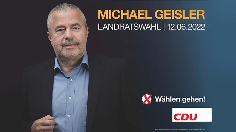Michael Geisler von der CDU stellt sich im Landkreis Sächsische Schweiz-Osterzgebirge am 12. Juni 2022 erneut zur Wahl. Als Landrat ist er bereits fast 28 Jahre für den Landkreis tätig.