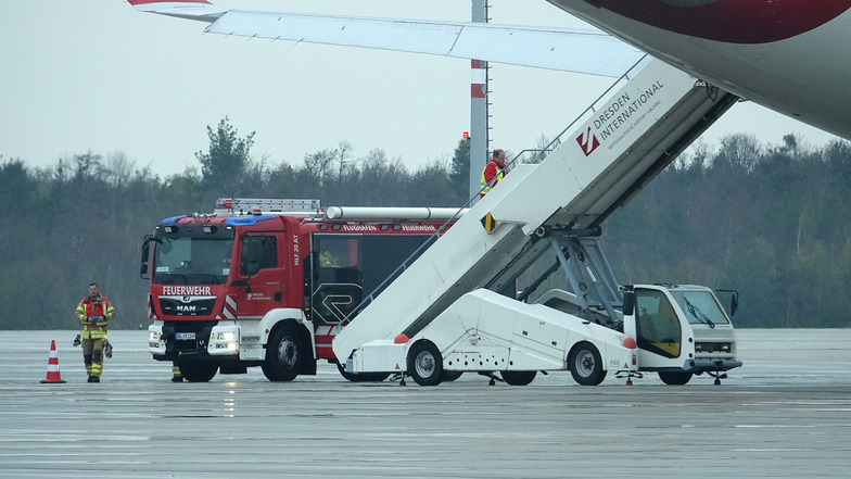 Ein Airbus A 330, der auf dem Weg nach Pakistan war, musste in Dresden notlanden, da ein Passagier medizinische Hilfe brauchte.