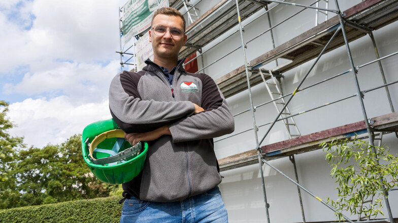 Clemens Grafe ist Geschäftsführer des gleichnamigen Bauunternehmens in Stroga. Eines seiner wichtigsten Anliegen ist es, junge Leute für Bauberufe zu begeistern.