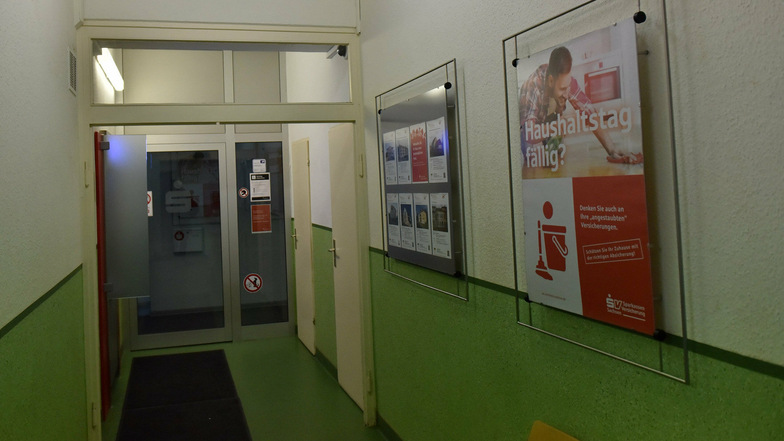 Die Filiale der Sparkasse in Freital-Zauckerode soll nicht wieder geöffnet werden.