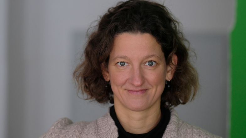 Antje Buschschulte ist eine ehemalige Schwimmerin und will nun für die Grünen in den Landtag von Sachsen-Anhalt.