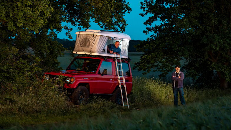 Preiswert campen in privaten Gärten