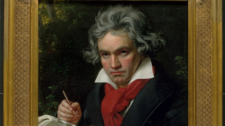 Eines der wenigen Gemälde, die Ludwig van Beethoven zeigen. 1820 wurde es von Joseph Karl Stieler geschaffen.