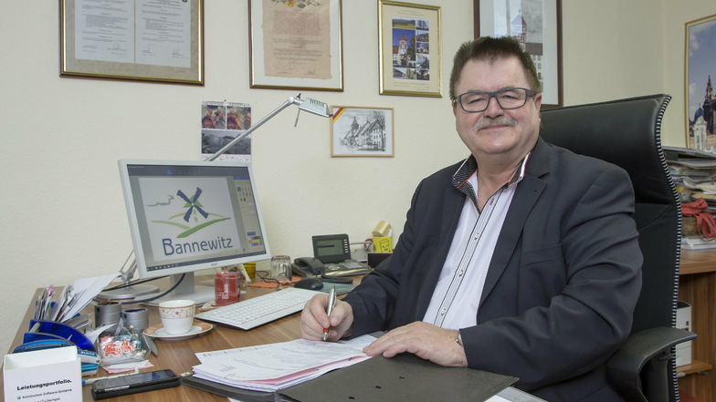 Der Bannewitzer Bürgermeister Christoph Fröse (parteilos) will mit günstigen Steuern neue Firmen anlocken.