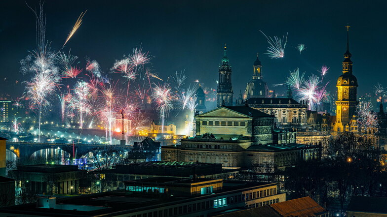 Zum letzten Mal wurde Anfang 2020 so imposant in Dresden geböllert.