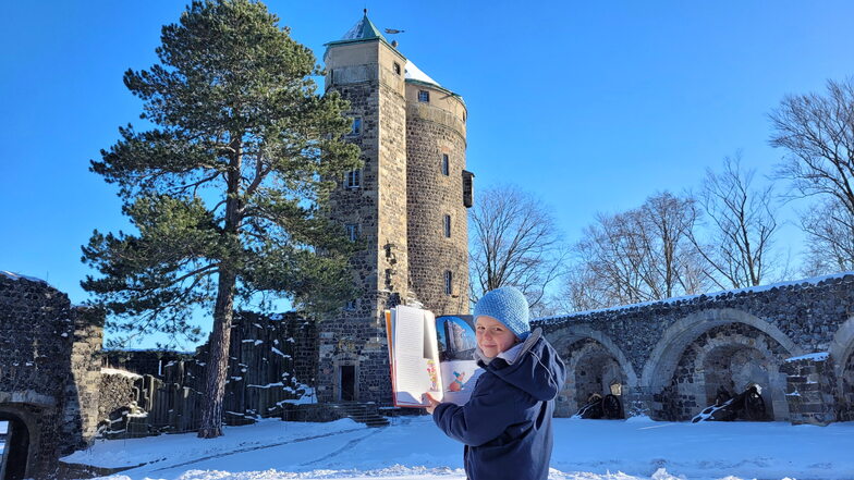 Kinderreporter Eddie: Lohnt sich auch im Winter ein Besuch auf der Burg Stolpen?