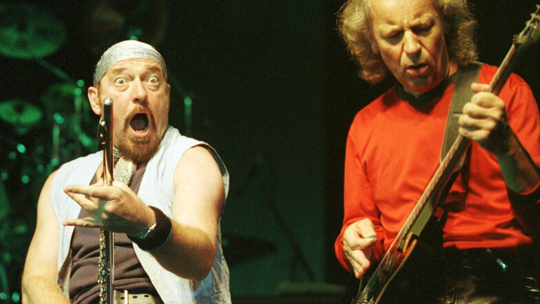 Die Rock-Legenden von Jethro Tull waren oft in Sachsen. 1996 füllten sie die Junge Garde.