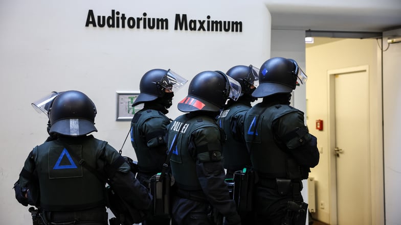 Polizei hat pro-palästinensische Besetzung in der Universität Leipzig geräumt