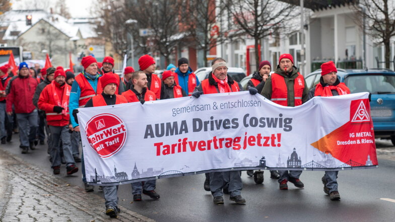 Coswig: Auma-Drives einigt sich mit Gewerkschaft