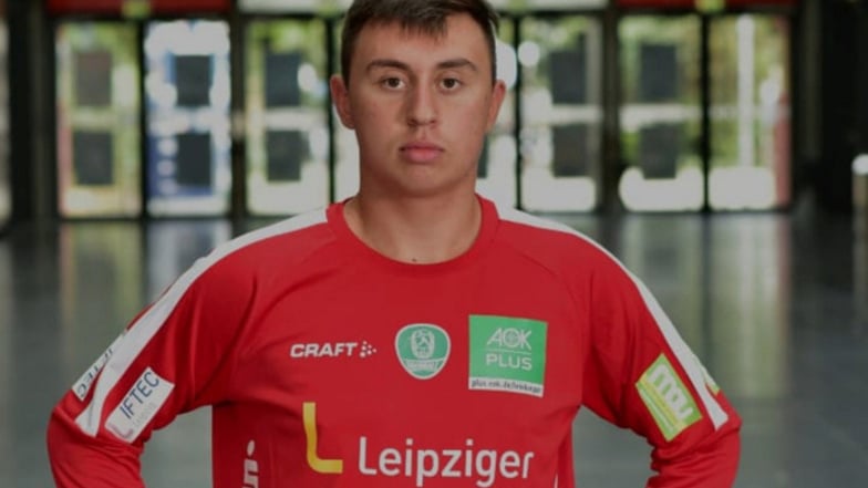 Niclas Schuhmann, nun DHfK-Leipzig- und National-Keeper.