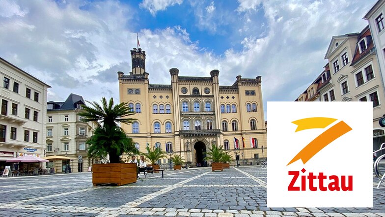 Das offizielle Logo der Stadt Zittau.