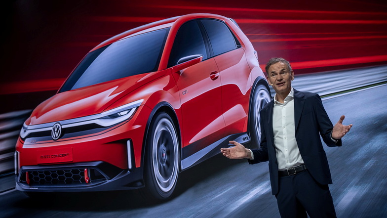 VW-Vorstandschef Oliver Blume  setzt auch weiterhin auf  E-Mobilität.