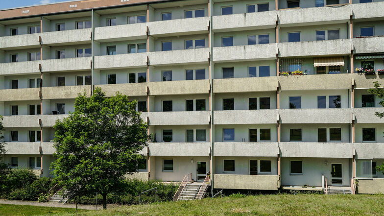 Im Bautzener Stadtteil Gesundbrunnen stehen viele Wohnungen leer. Bis 2035 muss die Stadt mit einem weiteren Bevölkerungsrückgang um zehn bis zwölf Prozent rechnen.