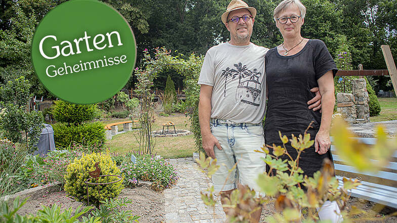Manuela und Thomas Schöne haben ihre Liebe für englische Gartenkultur bei einem Besuch auf der Insel entdeckt.