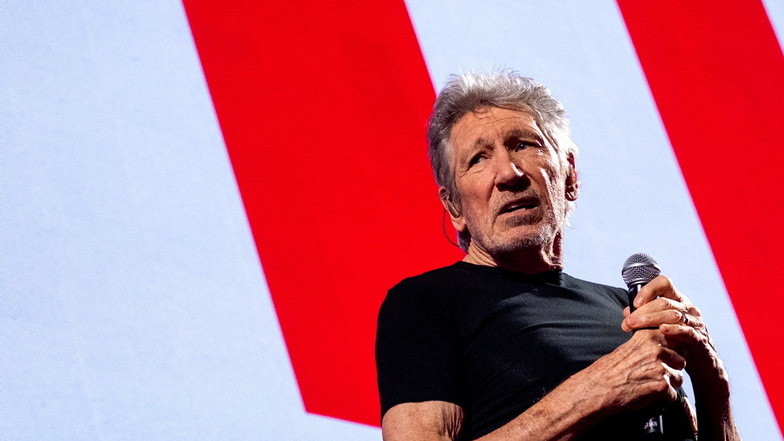 Pink-Floyd-Mitbegründer Roger Waters bei seinem Konzert in Hamburg.