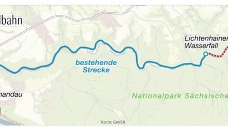 Die Pläne zur Erweiterung der Kirnitschtalbahn sind ambitioniert.