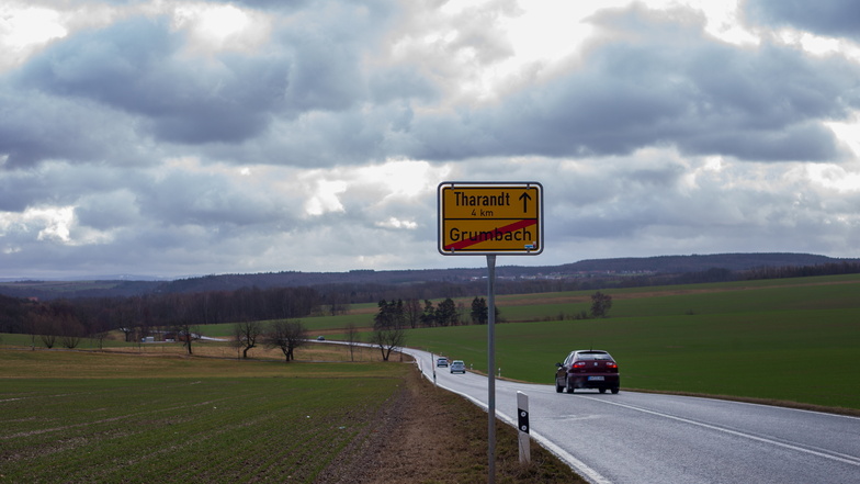Auf der Verbindungsstraße zwischen Grumbach und Tharandt soll ein Radweg gebaut werden. Bis dieser errichtet wird, dauert es noch einige Jahre.