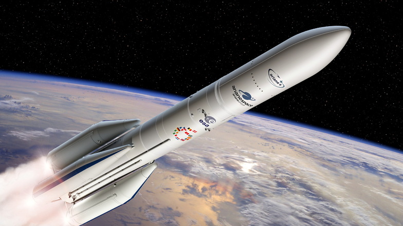 2024 soll die neue europäische Rakete Ariane 6 ins All starten. Wichtige Bauteile dafür wurden in Dresden getestet.