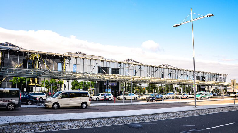 Blick auf das Terminal B in Leipzig.
