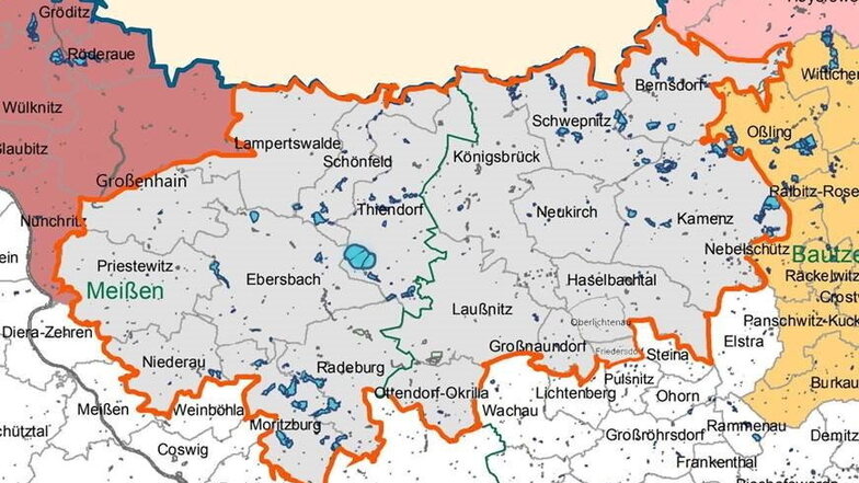 Diese Kommunen gehören zum Gebiet des Dresdner Heidebogen e.V.
