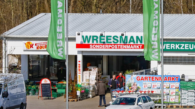 Der Wreesmann Sonderpostenmarkt in Löbau war vorige Woche noch geöffnet.
