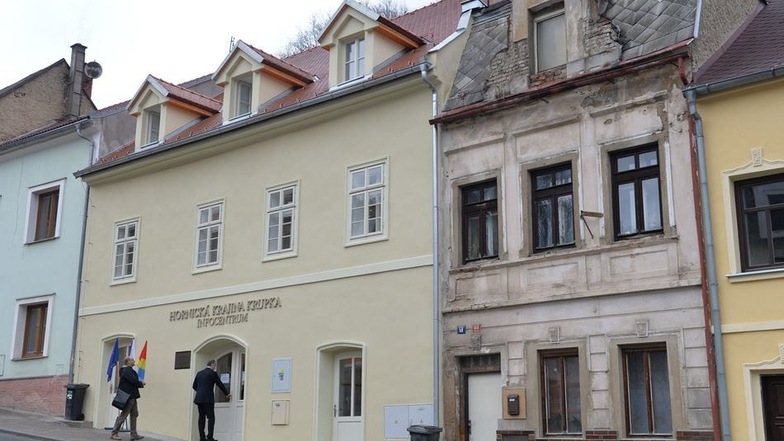 Mit dem sanierten Haus ist die historische Altstadt von Krupka wieder ein Stück schöner geworden.