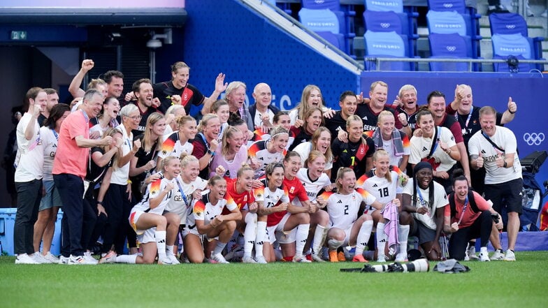 🥉 Bronze: Fußball, deutsche Frauen-Nationalmannschaft