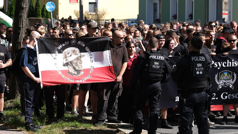 Es war der Versuch einer Machtdemonstration von Rechtsextremen.