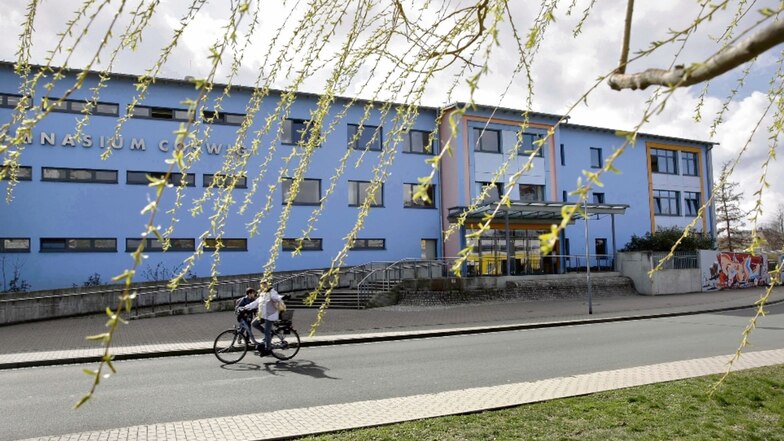 Begehrt. Ins Coswiger Gymnasium
auf der Melanchthonstraße wollen nach den Sommerferien sehr viele Fünftklässler einziehen.