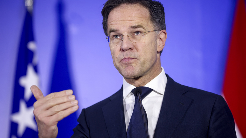 Niederlandes Regierungschef Rutte äußert sich in Leipzig besorgt über Bedrohung von Mandatsträgern