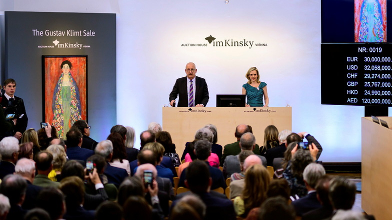 Spätwerk von Gustav Klimt für 30 Millionen Euro versteigert