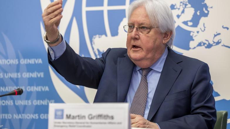 Sechs Monate nach den Terrortaten der Hamas in Israel am 7. Oktober hat der Leiter des UN-Nothilfebüros, Martin Griffiths, zu einem Ende des Krieges in Gaza aufgerufen.