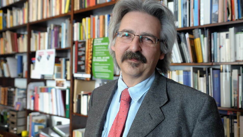 Prof. Matthias Theodor Vogt (Archivfoto) ist Chef des Institutes für kulturelle Infrastruktur Sachsen.