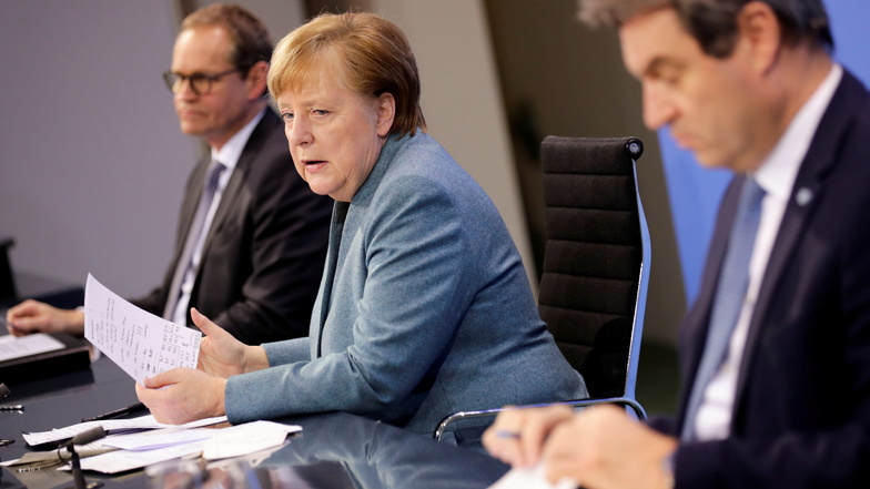 Für diesen Mittwoch ist erneut eine Konferenz mit Bundeskanzlerin Angela Merkel (CDU) und den Ministerpräsidentinnen und -präsidenten der Länder geplant.
